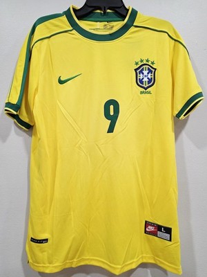 ブラジル代表1998リバウドホームサッカーユニフォームfootball 1998 Brazil Home Jersey | eBay