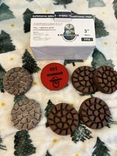 World Diamond Source SuperNova 3" Hybrid Transitional Pads – FPX