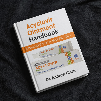 #ad ACYCLOVIR Ointment Handbook Dr Andrew Clark Viral Skin Care Medical Guide $39.00