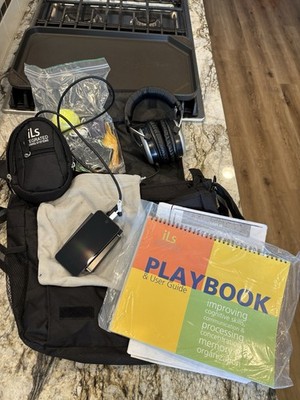 iLS Integrated Listening Systems Playbook Kit with Bag, Headphones & Accessories