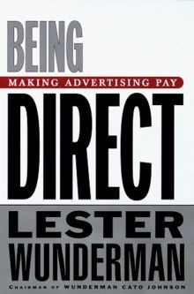 Being Direct: Making Advertising Pay: Direct Market... | Buch | Zustand sehr gut