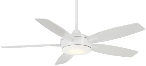 Minka Aire Espace 52" Ceiling Fan - White 5-Blade Remote Control - Picture 1 of 2