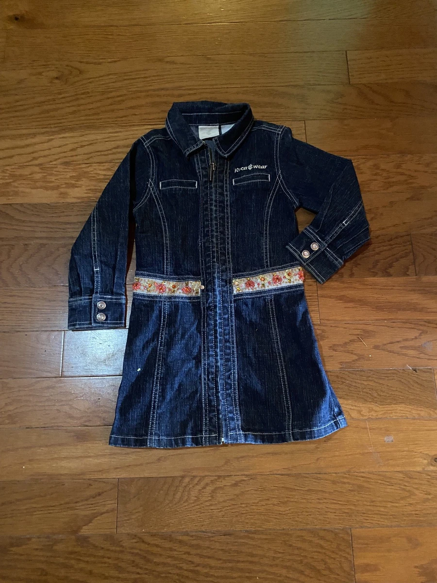 white christmas dresses Y2K Vintage Woman's Rocawear Denim Dress main image 0