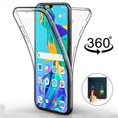 360 Grad Hülle für Huawei P40 P30 P20 Mate 20 10 P Smart Honor 8X Transparent