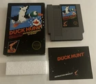 Duck Hunt Nintendo NES, 1985 5-Screw Unpunched Hangtab CIB- W/ Hard Protector!!