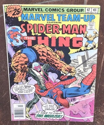 Marvel Team-Up: Spider-Man/The Thing #47 by Bill Mantlo, (1976, Marvel)