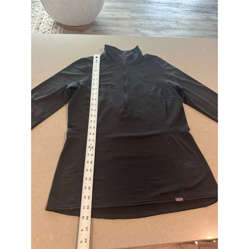 Женский термобелье Patagonia Capilene базовый слой средний четверть квадратного ярда на молнии Polartec - Изображение 2 из 4