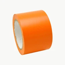 JVCC Colored Vinyl Tape (V-36): 4 in. (96mm actual) x 36 yds. (Orange)