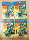 Vintage TMNT B-Daman Ninja Shooter MOC NEW OLD STOCK Takara Japan Set of 4 1994