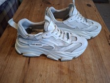 STEVE MADDEN POSSESSION-E WOMENS TRAINERS CHUNKY UK 6 EU 39 WHITE RRP £120 AD