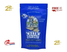 Celtic Sea Salt, Light Grey Pouch, 8 oz