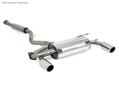  Duplex Sportauspuffanlage für Toyota GT86, für Subaru BRZ je 100mm rund