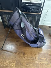 TaylorMade Golf Find Your Game Stand Carry Bag Navy Blue With Raincover Vintage