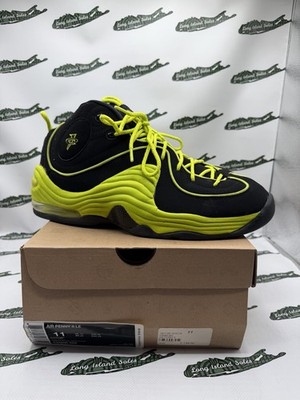 Nike Air Penny 2 Le Volt Size 11 Green Black 535600-003
