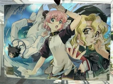 R.O.D THE TV Clear Anime Poster Translucent Rare Plastic Display Broccoli Japan