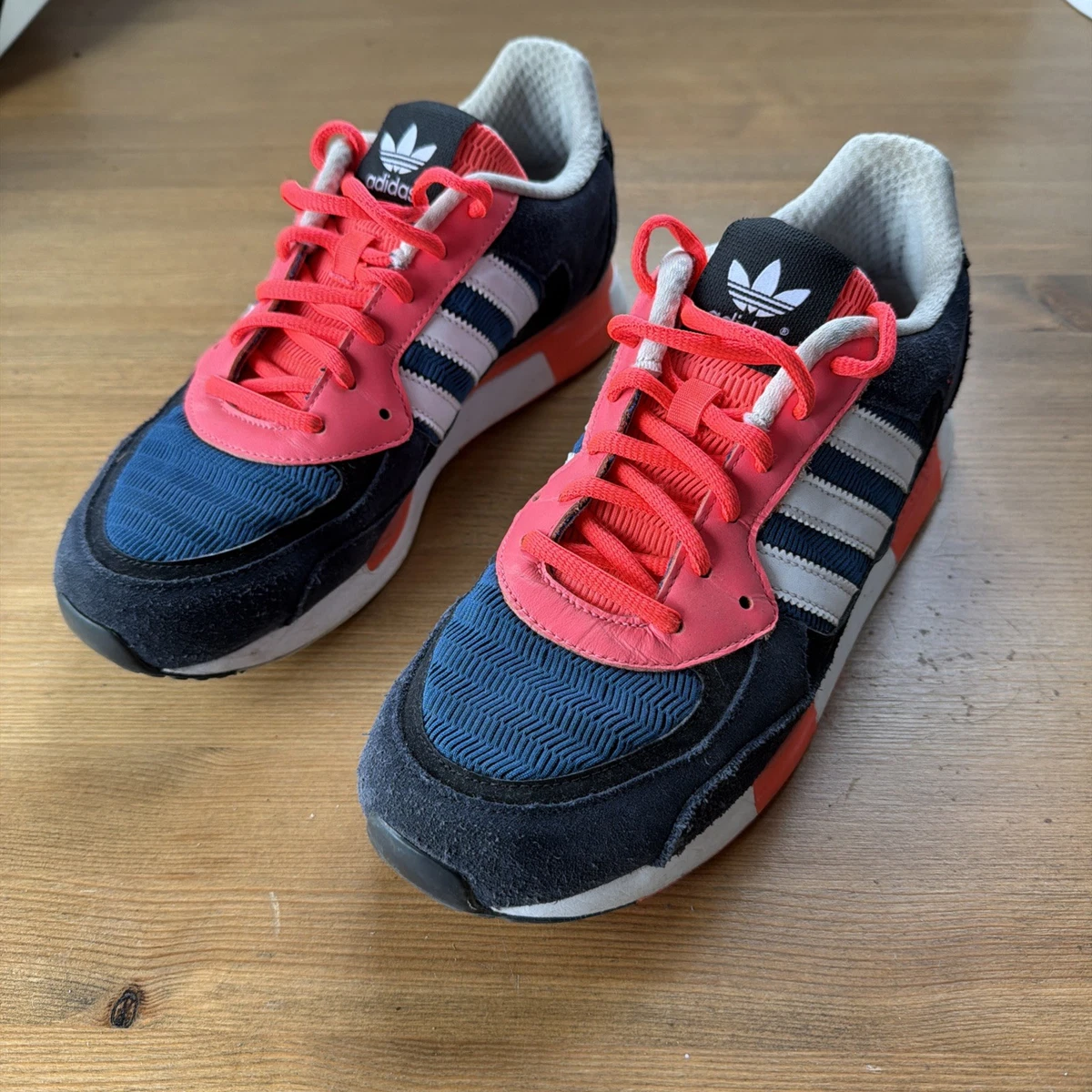 Adidas Originals ZX 850 Mens 9.5 Grey Orange Retro Runner Sneakers Q22081 adidas ZX 850 Men main image 2