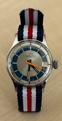NELCO Kienzle Vintage Handaufzug Swiss Made (ca. 1960-1968) überholt & geölt - Bild 1 von 4