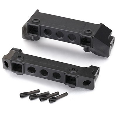 Traxxas 1/10 TRX-4 Sport Traxx * Front & Rear Bumper Mounts * 8237