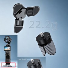 Action Camera 1/4" Screw Mini Tripod For DJI Pocket 4P/3/Insta360 X5/X4 AIR