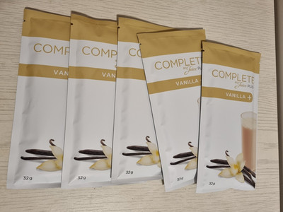 juice plus complete Vanille 5 Beutel je 32 g MHB 09.2026 OVP, ungeöffnet