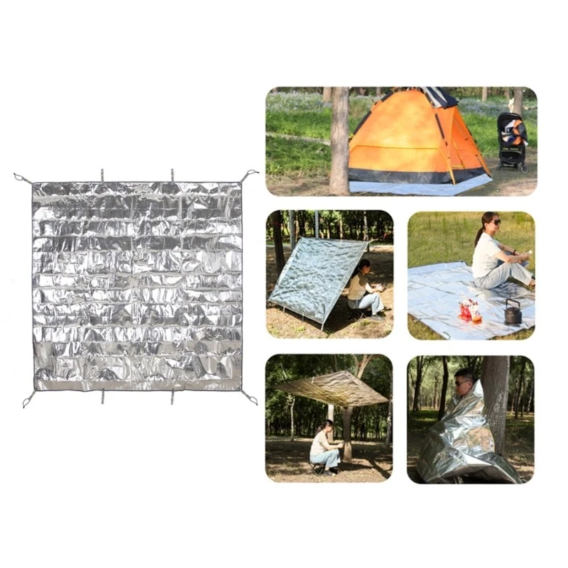Oversized Waterproof Outdoor Blanket Moisture Protections for Picnics Camping