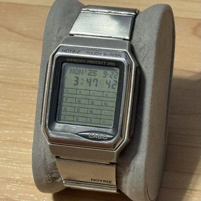 【CASIO DATABANK】 HOTBIZ VDB-3000【希少品】 ⭐レトロ⭐レア⭐CASIO 腕時計 データバンク HOTBIZ VDB-3000 - メルカリ