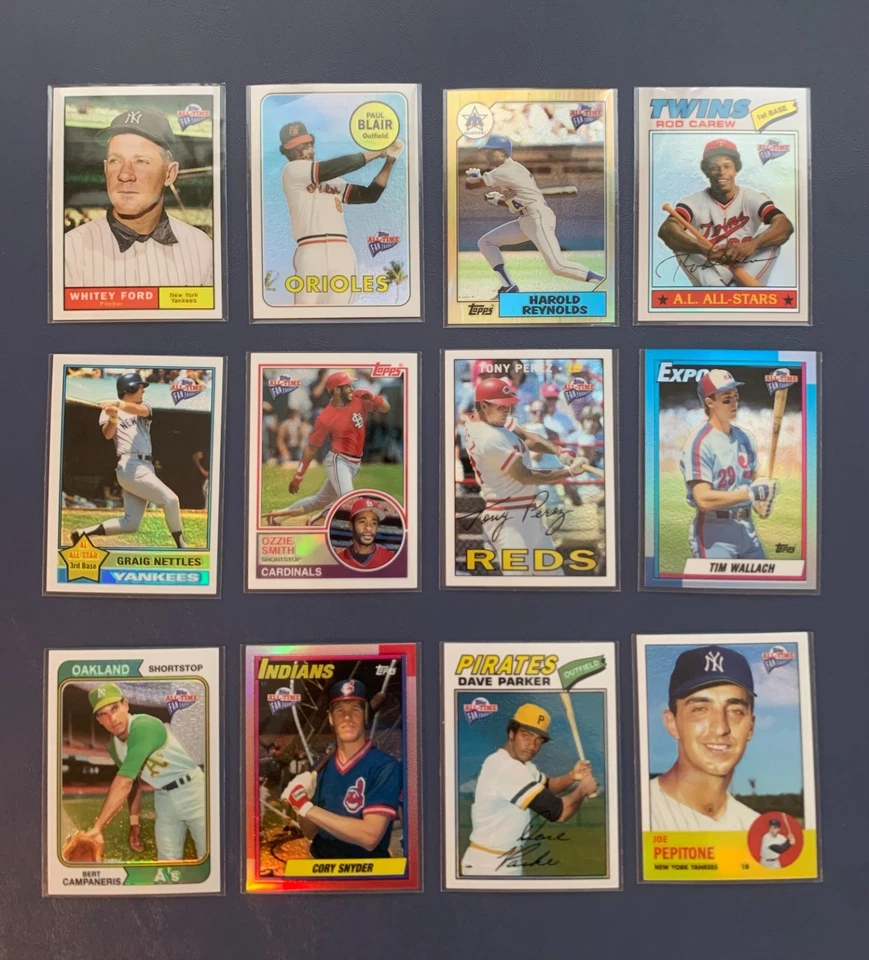 2003 Topps All-Time Fan Favorites Chrome Refractor Numbered /299 - You Pick - Image 2 of 4