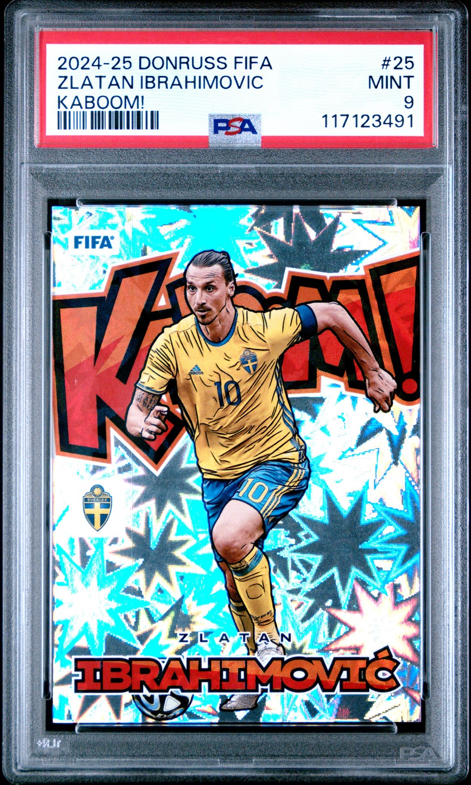 Zlatan Ibrahimovic 2024 Donruss #25 Kaboom! /(SSP) Price Guide