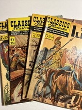 LOT of 4 CLASSICS ILLUSTRATED #77 #78 #85 #87 Comic Books 1966+