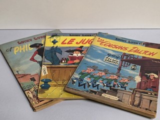 Lot Lucky Luke Tomes 8 12 13 (1956 1959) en EO Morris Dupuis Rare !