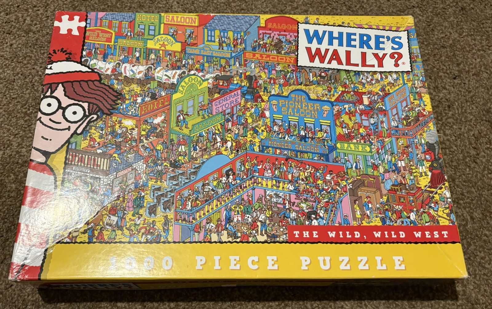 Paul Lamond Where’s Wally? Wild West 1000 Piece Jigsaw Puzzle (5925)
