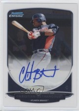 2013 Bowman Chrome Prospects Auto Christian Bethancourt #BCP-CB Auto 2u8