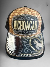 Cachucha Gorra Charra Artesanal Vaquera Michoacán Western Trucker Hecho a Mano