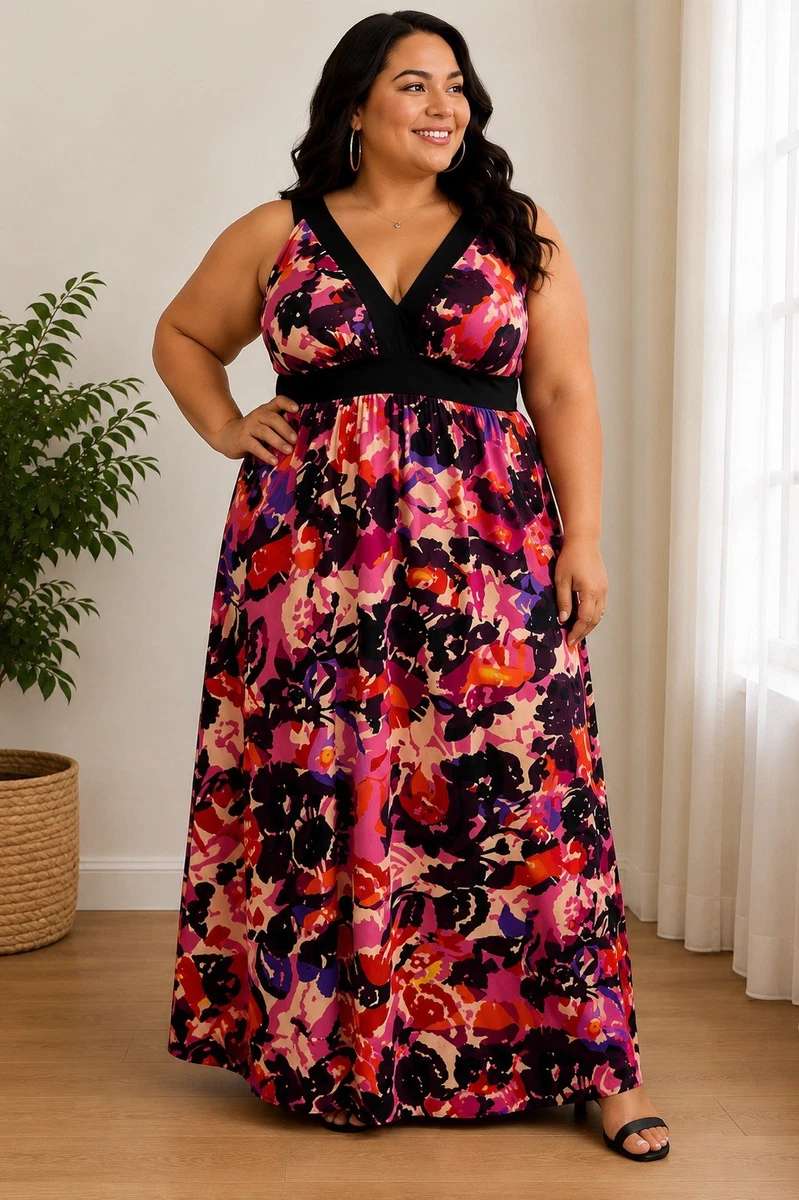 fashion bug plus size formal dresses Women's Plus Size Fashion Bug Black Formal Dress Size 28W