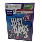 JUST DANCE 3 (XBOX 360) DISC + CVR ART + MANUAL - NO CASE - VERY GOOD