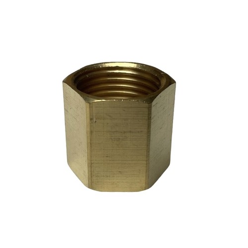 1/2” BSP Hex Nut Female Pipe Fitting Coupling Threaded Brass Adapter