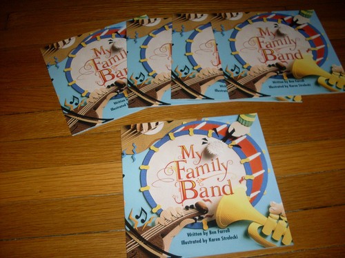Teaching:set 5 gr k-2 readers-My Family Band-different fam members+instruments!