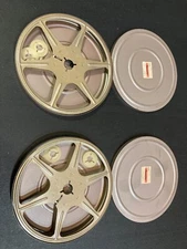 Pack of 2 - Super 8mm Vintage Empty Reels