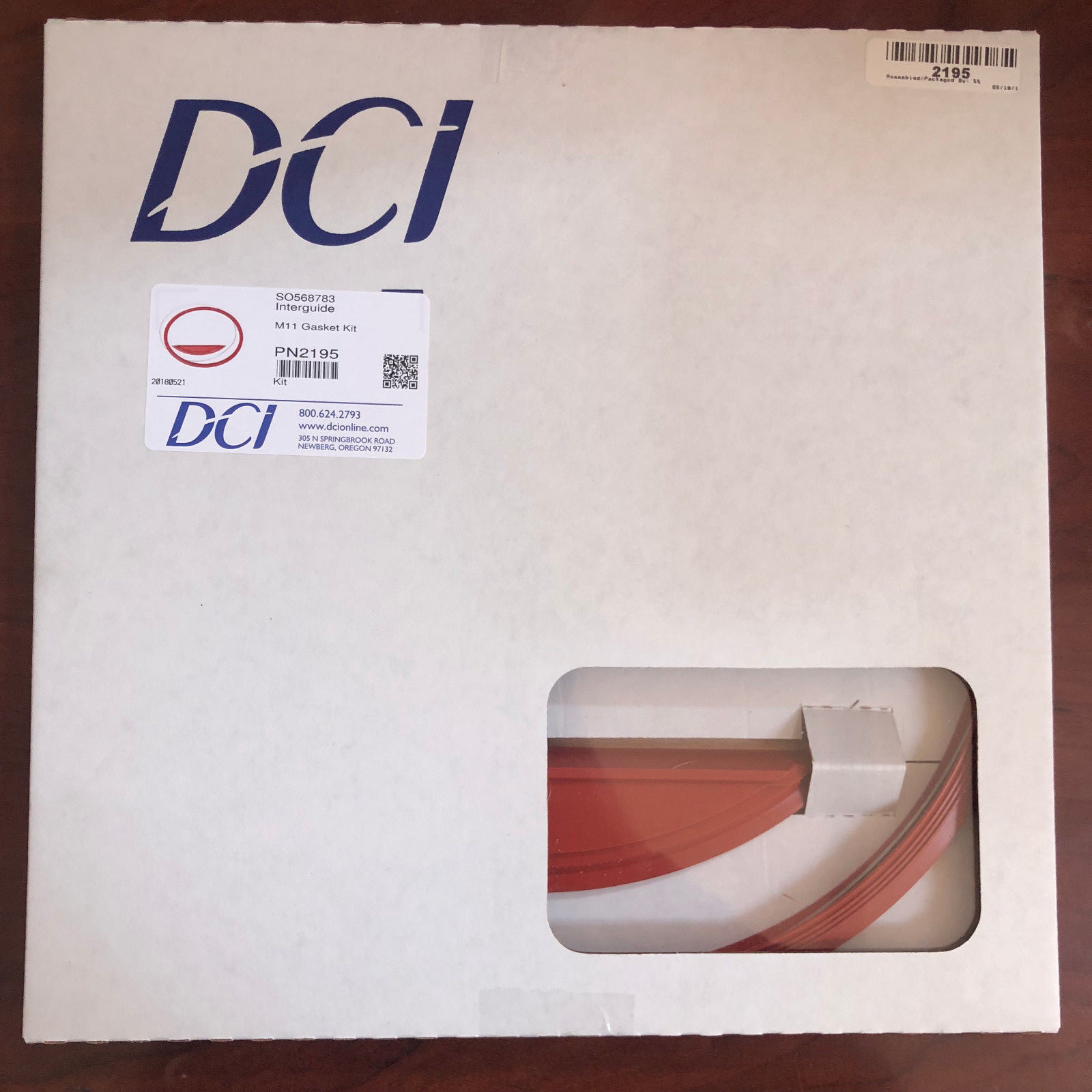 DCI 2195 Midmark M11 Gasket Kit Matches OEM Midmark 002050400 & 057