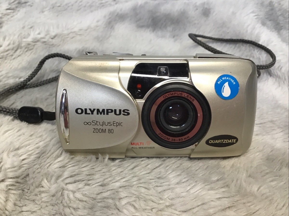 Olympus Stylus Epic Zoom 80 35mm Point & Shoot Film Camera