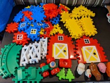 little tikes waffle blocks farm