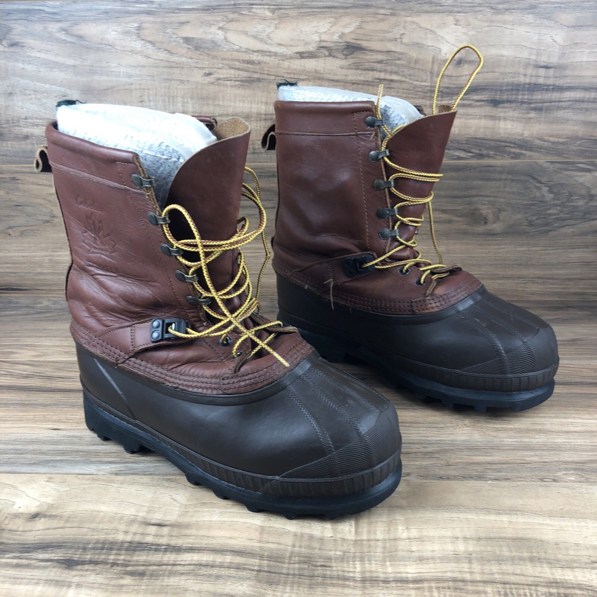 Cabela’s Canada Duck Boot Womens Waterproof Duck Boots – Casual & Comfortable Brown  main image 3