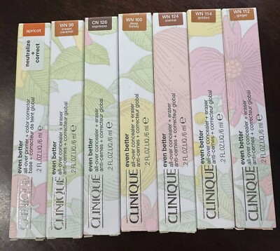 CLINIQUE Even Better All-Over Concealer + Eraser WN 114 Golden