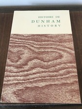 Quebec Histore De Dunham History In English & French Canada Vintage Rare Book