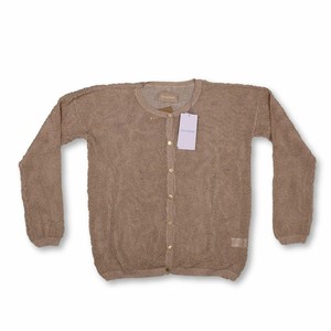 tan coloured cardigan