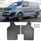 4Pcs For Vauxhall Vivaro Movano Matte Mud Flaps Splash Guards Mudguard Mudflaps