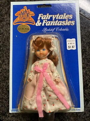 VTG Fairytales & Fantasies Li'l Bo Peep Doll Fishel Bookshelf No 3000