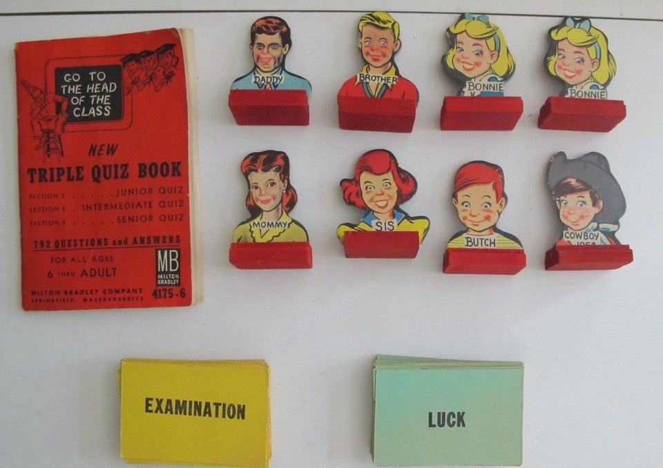 Vintage 1953 Series 6 Edition "Go To The Head Of The Class" Board Game