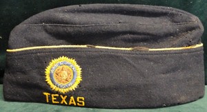 RARE 1920s American Legion Garrison Cap Texas Post 260 -- LOOK!