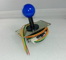 Japan Sanwa Joystick Royal Blue JLF-TP-8YT-SK  GT-Y Harness Video Arcade Parts